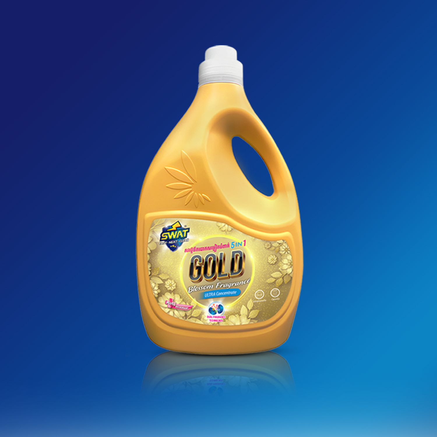 SWAT LIQUID DETERGENT 5 IN 1 - GOLDEN 3.3KG