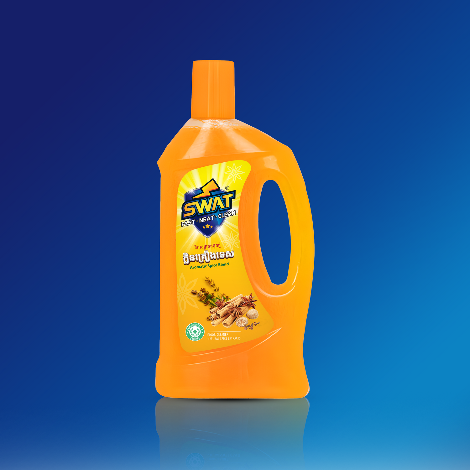 SWAT FLOOR CLEANER - HERBAL 1L