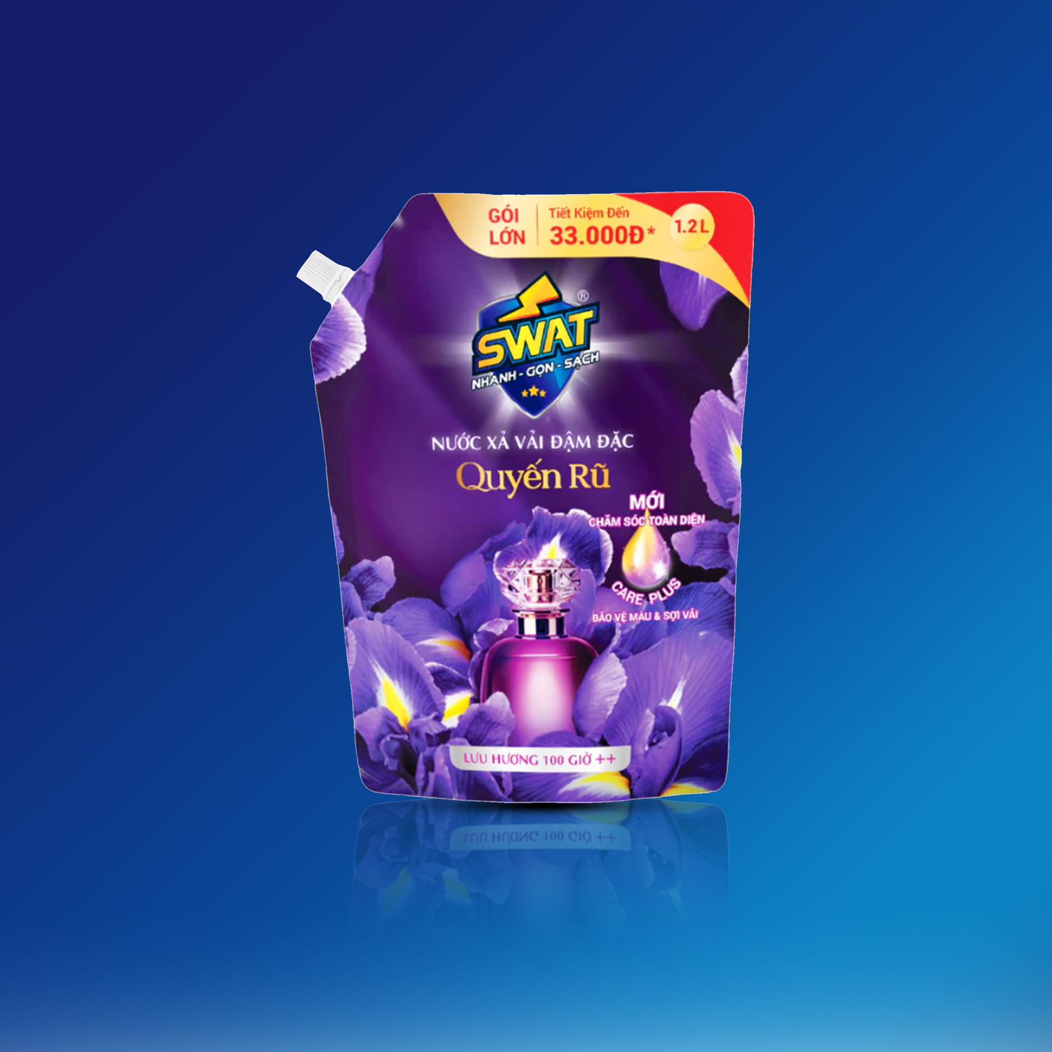 SWAT FABRIC SOFTENER - GLAMOUR 1.2L